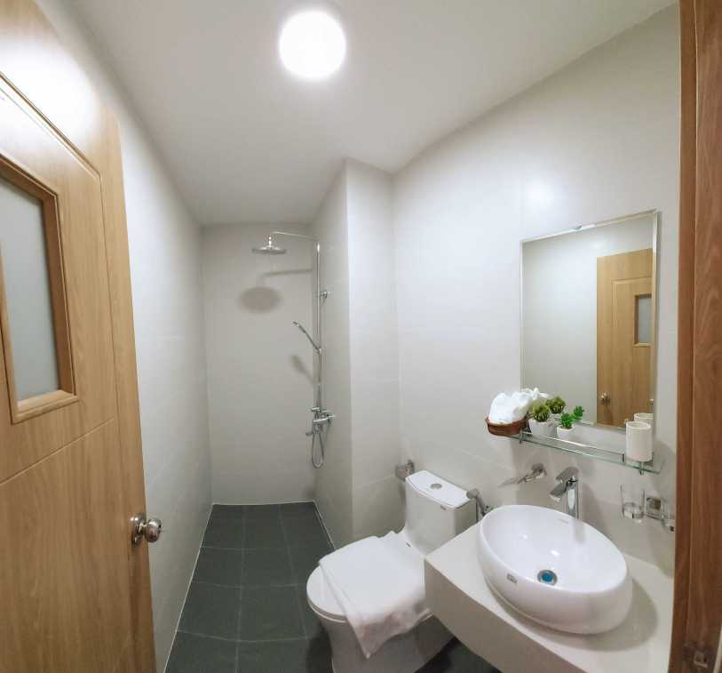 nhà mẫu căn hộ tecco diamond thanh trì thiết kế mẫu phòng tắm WC