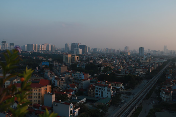 Đô thị thành phố Hà Nội được chụp từ chung cư EcoHome 2  - ecohome 2 ở đâu