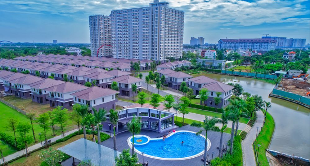 Khu căn hộ chung cư ven sông Flora Nam Long City