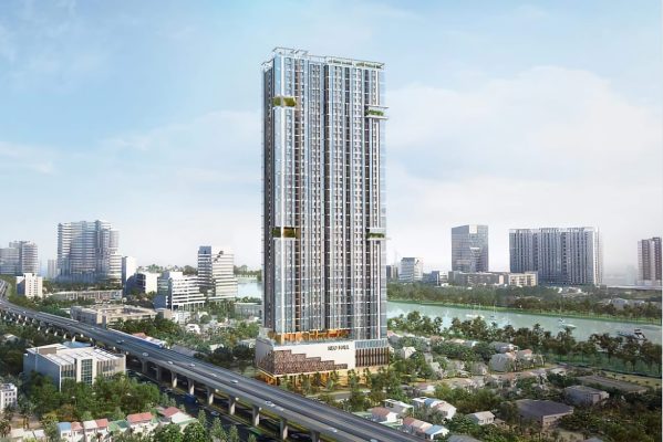 Phối cảnh dự án căn hộ Shangri La Center Thuận An Bình Dương