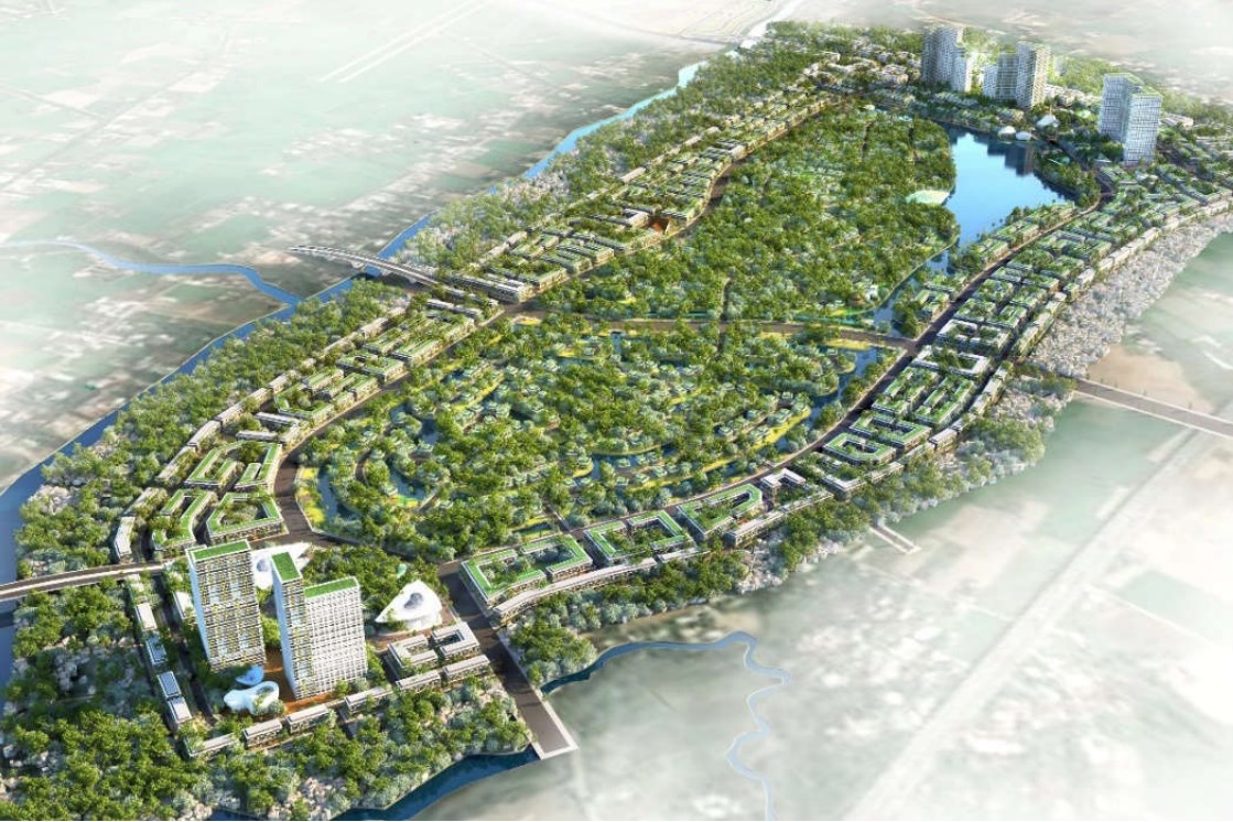 Phối cảnh dự án Ecopark Thanh Hóa (khu đô thị Ecopark Tân Phong huyện Quảng Xương)