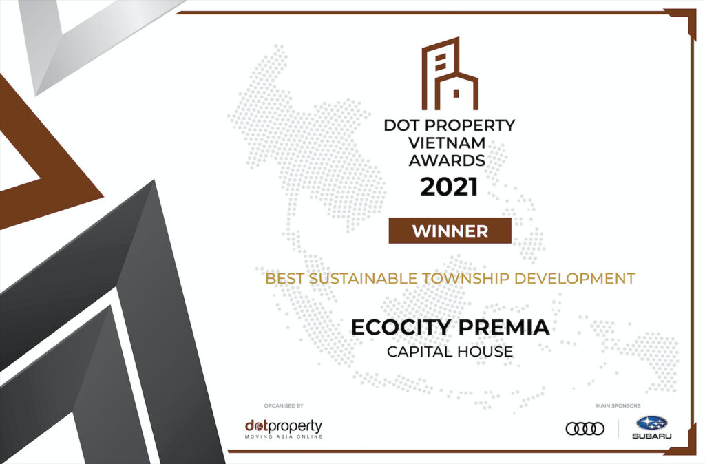 ecocity premia buôn ma thuột giải thưởng khu đô thị tốt nhất Việt Nam